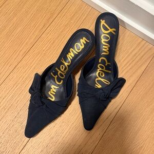 Sam Edelman Women's Navy Bex Mules